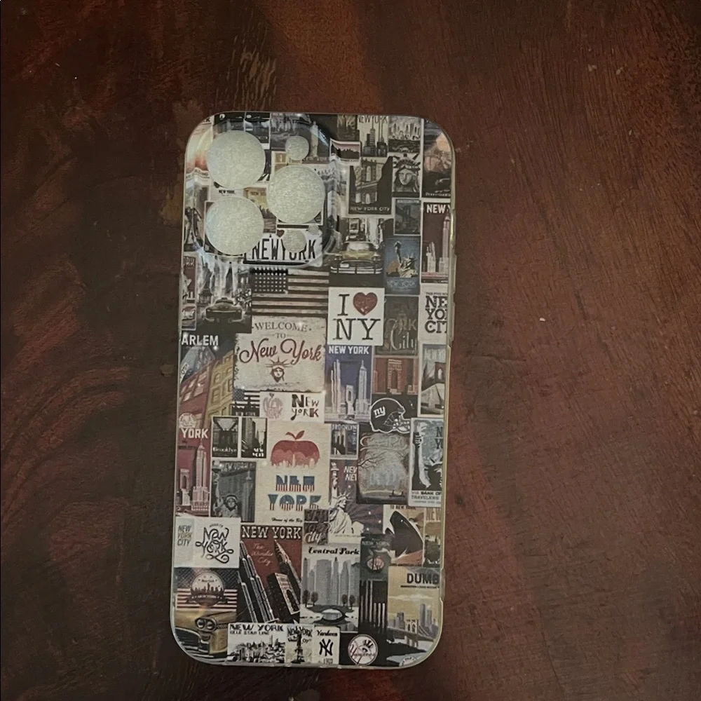 New York Themed Phone Case iPhone 14 Pro Max